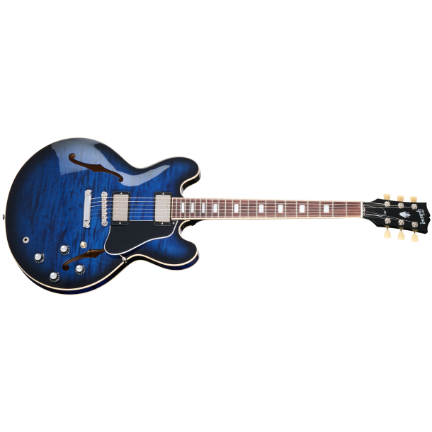 Gibson ES-335 Figured Deep Ocean Burst